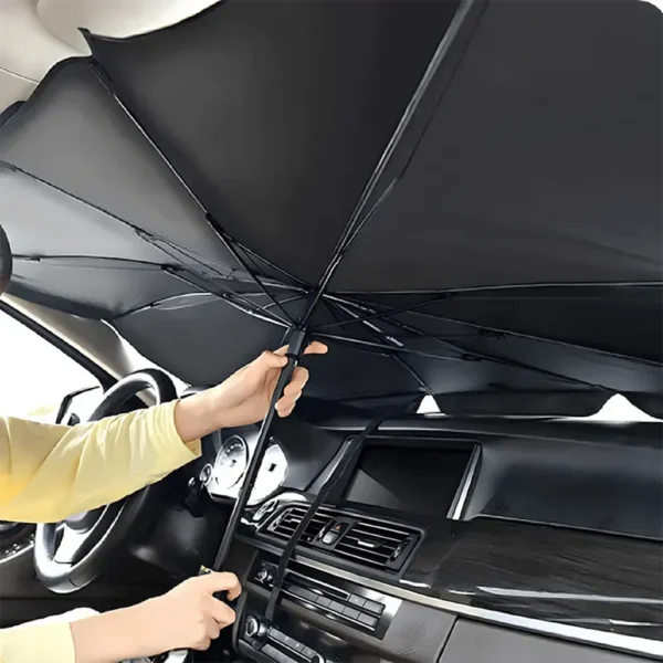 Efikasna zaštita od sunca za auto u vidu praktičnog kišobrana