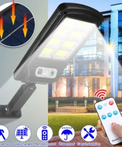 Vodootporna LED lampa za spoljašnju upotrebu – solarno osvetljenje