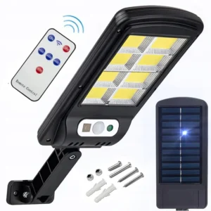 Solarna LED Lampa sa Senzorom Pokreta i Daljinskim