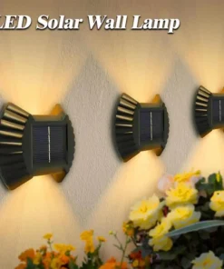 Solarna lampa za fasadu na kucu