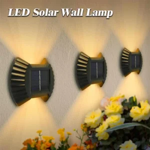 Solarna lampa za fasadu na kucu