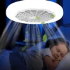 Savremeni ventilator sa svetlom idealan za radnu sobu
