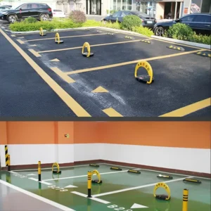 Električna parking barijera sa automatskim podizanjem i spuštanjem