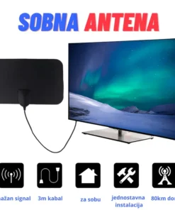 HDTV sobna antena za TV koja hvata besplatne digitalne kanale