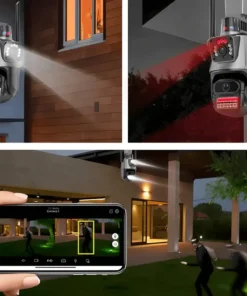 Noćni vid u boji na spoljnoj sigurnosnoj kameri