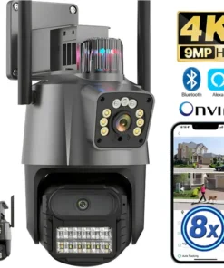 profesionalna wifi kamera sa alarmom videonadzor za napolje