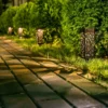 Dekorativna solarna lampa u obliku cveta sa LED sijalicom