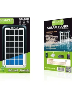Solarni punjač za kampovanje postavljen pored šatora
