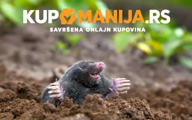 Solarni rastevivac krtica i zmija zujalica sa vibracijom