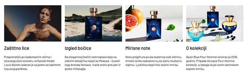 Versace Dyla Blue Man Edt original muski parfem popularan