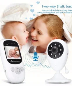 Bežična bebi kamera sa prenosivim LCD monitorom za roditeljsku jedinicu Bežična baby kamera sa monitorom
