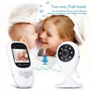 Bežična bebi kamera sa prenosivim LCD monitorom za roditeljsku jedinicu Bežična baby kamera sa monitorom