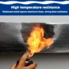 Prikaz kako je traka otporna na visoke temperature na suncu
