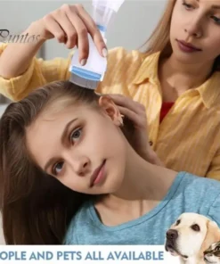 Električni češalj sa finim zupcima specijalno dizajniran za uklanjanje gnjida