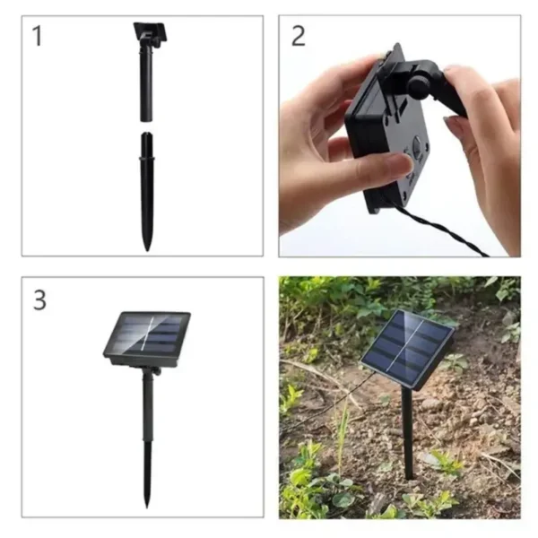 Elegantna dekorativna solarna rasveta idealna za venčanja, rođendane i proslave