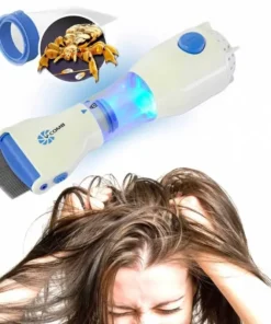 Električni češalj protiv vaši za efikasno uklanjanje i uništavanje vaši iz kose