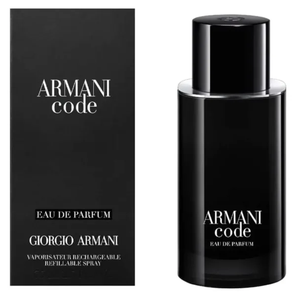 muški parfem Giorgio Armani Code u elegantnoj crnoj bočici
