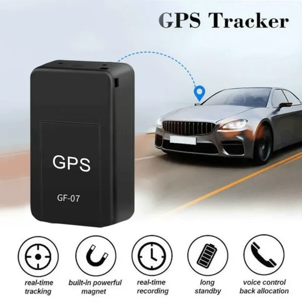 Prikaz mini GPS trackera sa mestom za ubacivanje SIM kartice