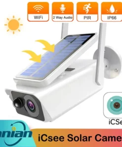 Kamera za video nadzor koja radi bez strujnog priključka zahvaljujući solarnom panelu