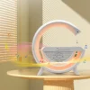 Lampa koja radi kao budilnik sa funkcijom simulacije izlaska sunca za prijatnije buđenje