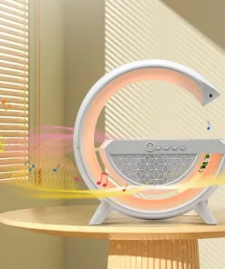 Lampa koja radi kao budilnik sa funkcijom simulacije izlaska sunca za prijatnije buđenje
