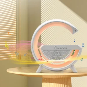 Lampa koja radi kao budilnik sa funkcijom simulacije izlaska sunca za prijatnije buđenje