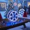 LED lampice dužine 50 metara sa intenzivnom plavom bojom svetla