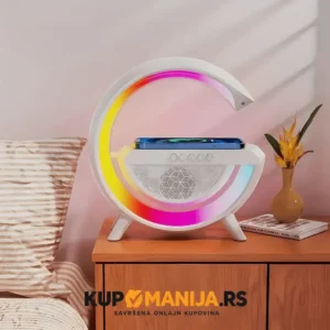 Pametna lampa 4 u 1 sa bežičnim punjačem za telefon i Bluetooth zvučnikom
