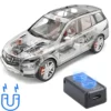Primer postavljanja magnetnog GPS trackera na metalnu površinu automobila