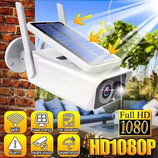 Rotirajuća PTZ solarna kamera sa mogućnošću pomeranja i zumiranja preko aplikacije