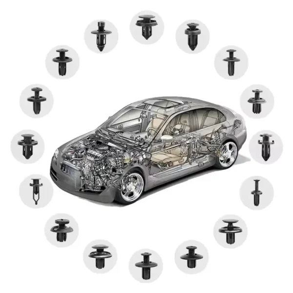 Univerzalni set žabica koji odgovara za većinu modela i brendova automobila