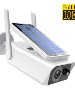 Spoljna solarna WiFi kamera za video nadzor bez kablova