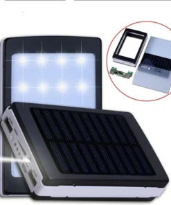 Solarni punjač za mobilni telefon i druge uređaje, power bank velikog kapaciteta od 50000mAh