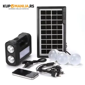 Kompletan solarni sistem idealan za vikendice, šupe i objekte bez struje