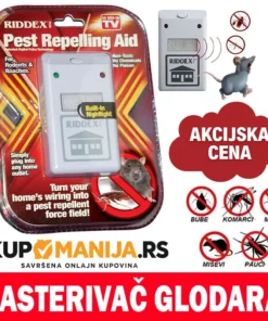 Ultrazvučni rasterivač štetočina miševa, pacova, bubašvaba, mrava i drugih štetočina