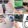 USB endoskop sa 6 podesivih LED dioda za osvetljavanje tamnih i nepristupačnih prostora