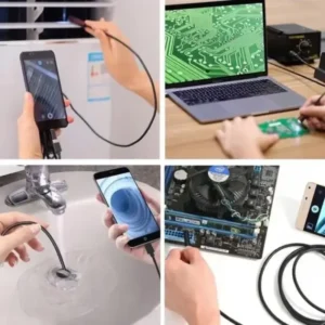 USB endoskop sa 6 podesivih LED dioda za osvetljavanje tamnih i nepristupačnih prostora