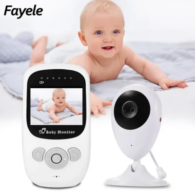 Video bebi alarm sa automatskim infracrvenim noćnim snimanjem za jasan prikaz u mraku