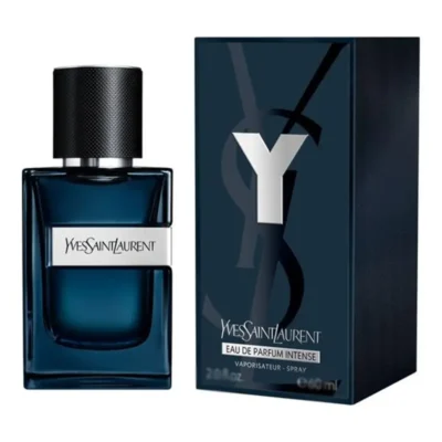 Yves Saint Laurent Y EDP Intense elegantna tamnoplava bočica muškog parfema Yves Saint Laurent Y EDP Intense