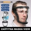 Providni zaštitni vizir za lice za potpunu zaštitu od prskanja