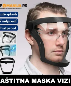 Providni zaštitni vizir za lice za potpunu zaštitu od prskanja