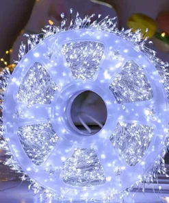 Bajkovite vilinske sijalice bele 50m stvaraju topli sjaj i eleganciju u svakom domu