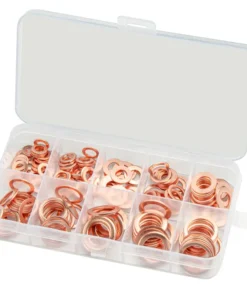 Set od 200 komada bakarnih podloški u praktičnoj kutiji