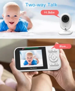 Bebi kamera sa ugrađenim umirujućim uspavankama koje se mogu aktivirati daljinski