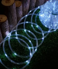 Belo LED osvetljenje u providnom PVC crevu pruža čistu i mirnu svetlost