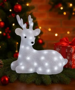 Božićna dekoracija LED irvas HOME unosi prazničnu toplinu i sjaj