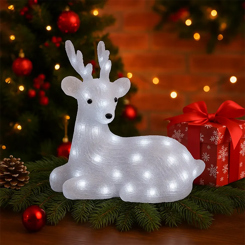 Božićna dekoracija LED irvas HOME unosi prazničnu toplinu i sjaj