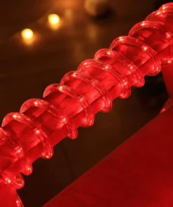 Crveno LED osvetljenje u PVC crevu unosi toplinu i energiju u prostor