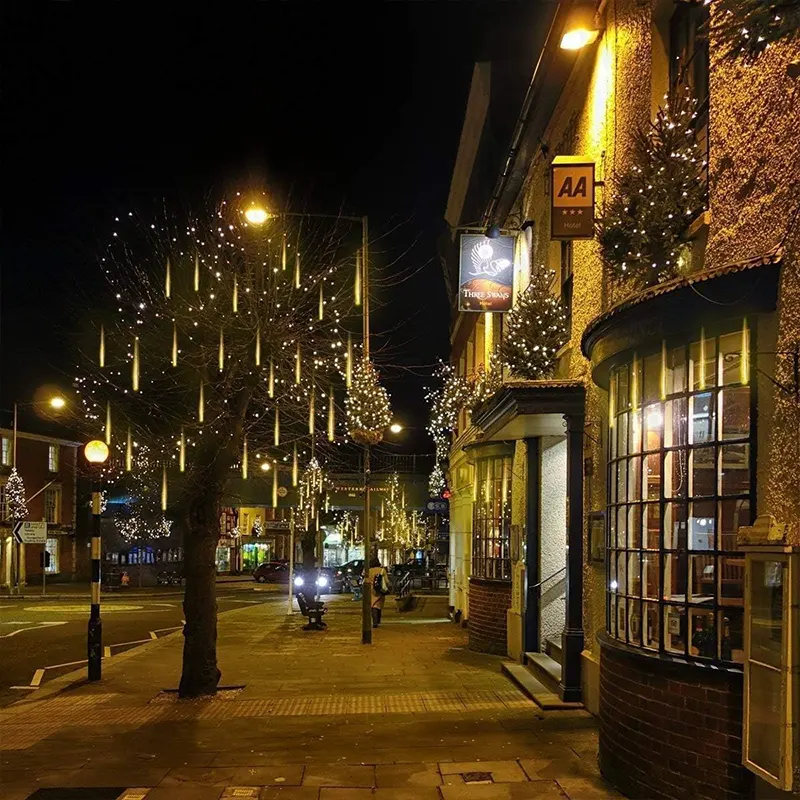 Dekorativna rasveta za dvorište i spoljašnje prostore, žuta LED boja