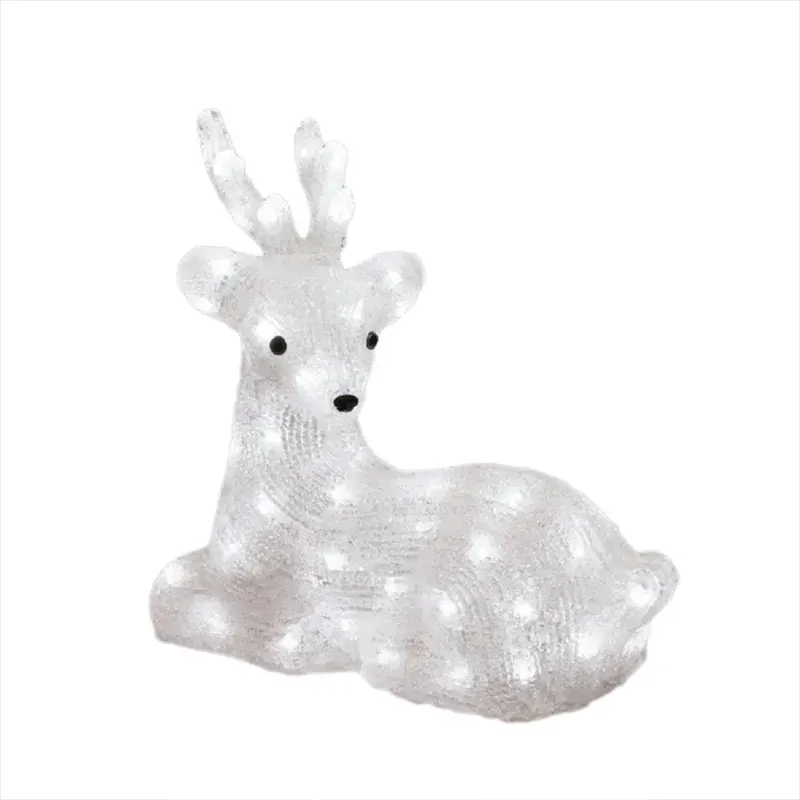 Dekorativni LED irvas za dvorište pruža stabilno i mirno svetlo